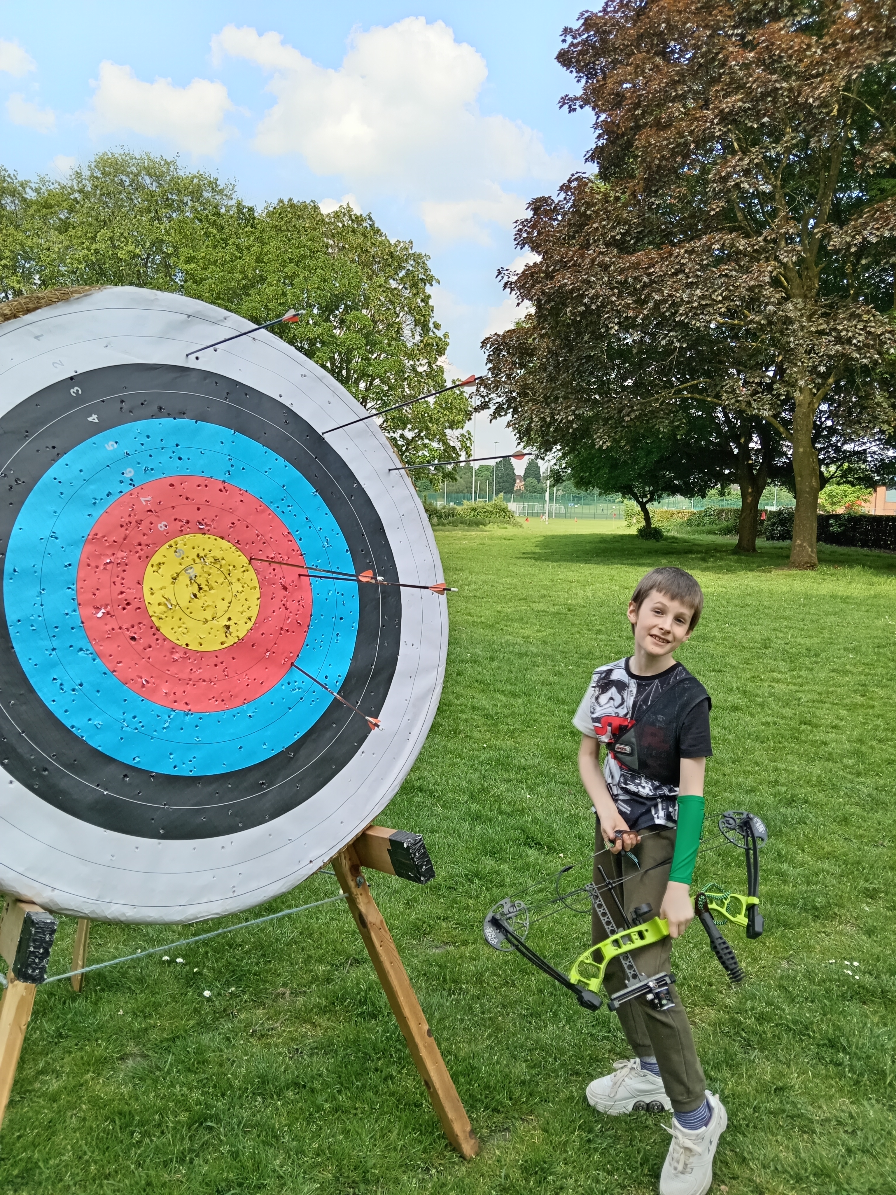 Archer at Winnington Park Bowmen